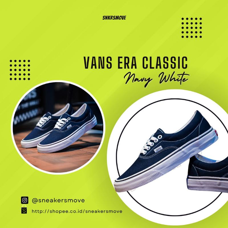 #saleenak Vans Era Navy Classic Original
