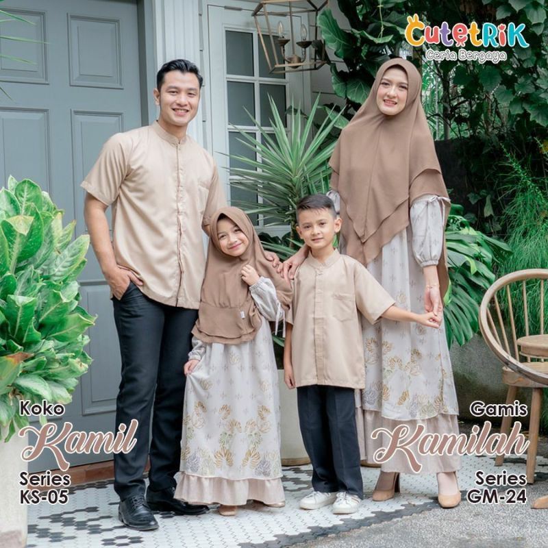 FASHION SET COUPLE FAMILY || COUPLE SERIES|| FASHION MUSLIM TERLARIS ||