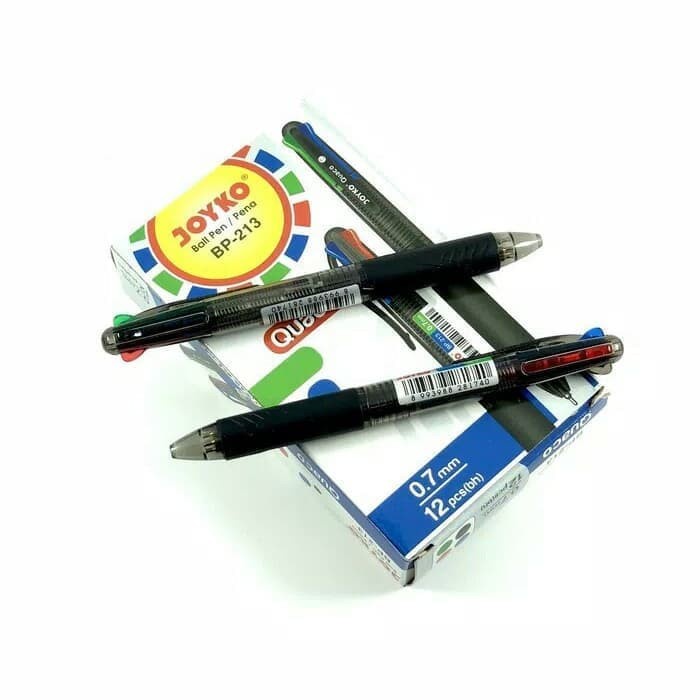 

Pulpen 4 warna Joyko Quaco promo