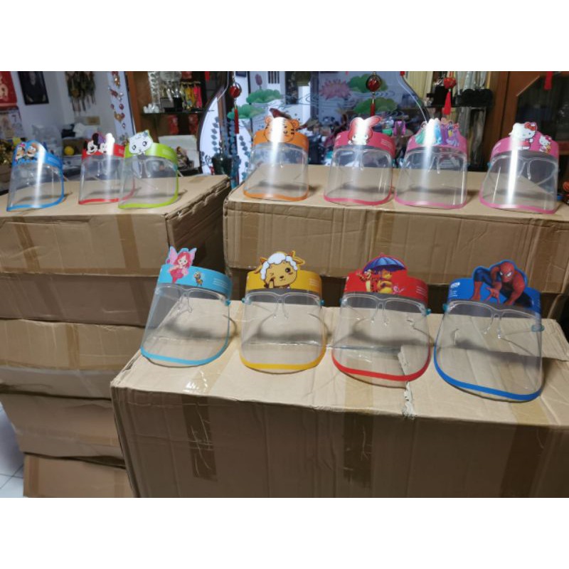 FACE SHIELD NAGITA ANAK/FACE SHIELD NAGITA KARAKTER/FACE SHIELD NAGITA ANAK MURAH/FACE SHIELD