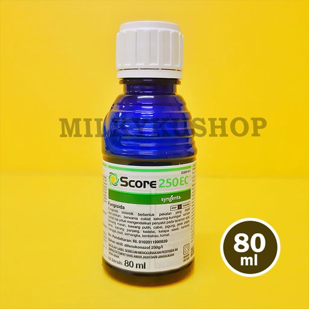 SCORE 250 EC FUNGISIDA + ZPT SCORE PENGENDALI PENYAKIT TANAMAN 80 ML