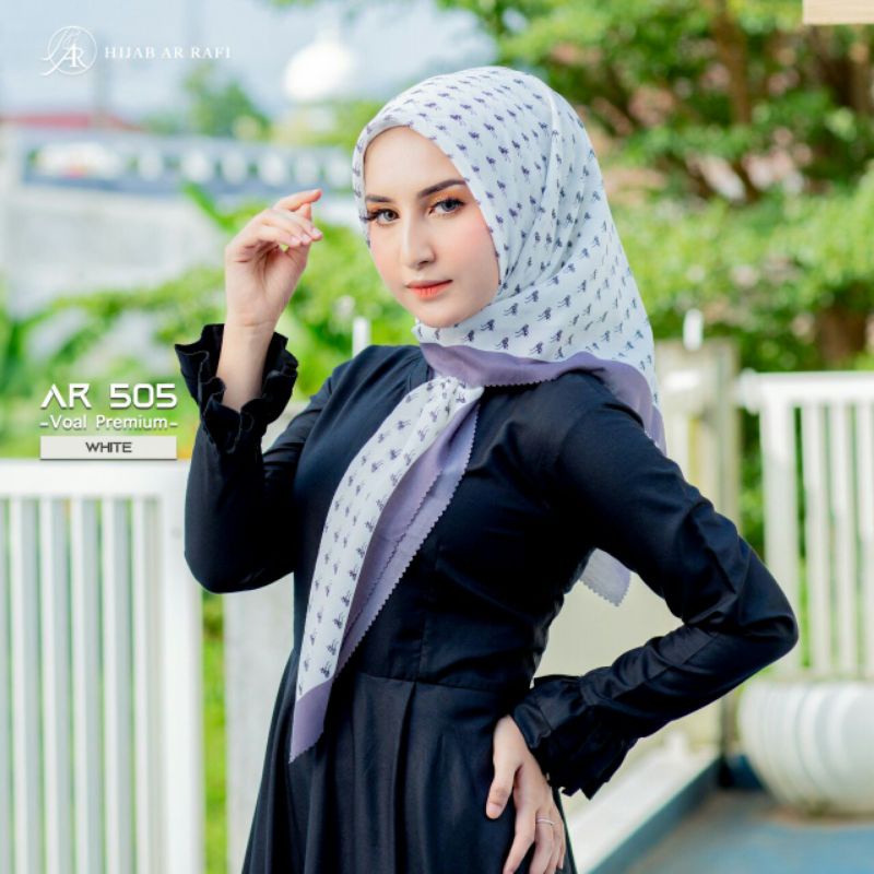AR 505 HIJAB ARRAFI SEGI EMPAT TERBARU VOAL MJC