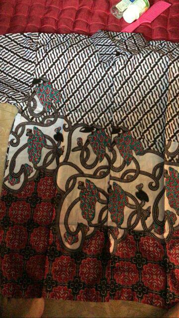 Batik Couple_maora Sania Ruffle Batik Couple Ori Ndoro Jowi Dnt Garansi Termurah