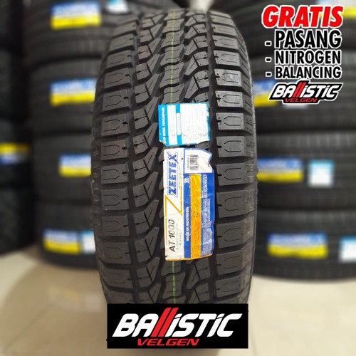 Ban mobil tubles ZEETEX AT 1000 285/55 R20 Ban semi offroad ring 20 Pajero Triton Fortuner Hilux Ranger
