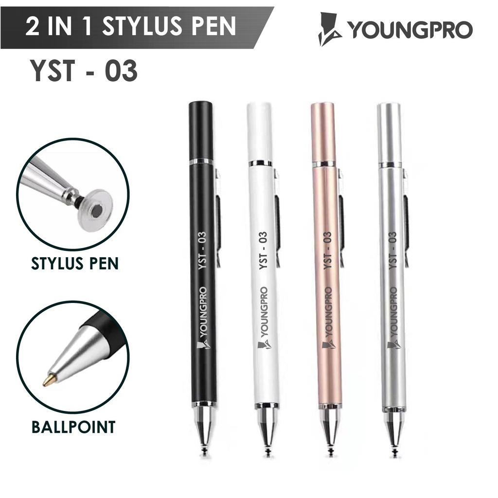 YOUNGPRO YST-03 - STYLUS PEN 2IN1 UNIVERSAL