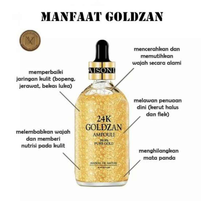 Harga 24k Goldzan 100ml Terbaru Oktober 2021 Biggo Indonesia