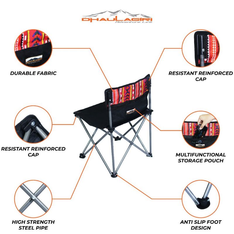 Kursi Lipat Dhaulagiri FC 300 Folding Chair Dhaulagiri Original