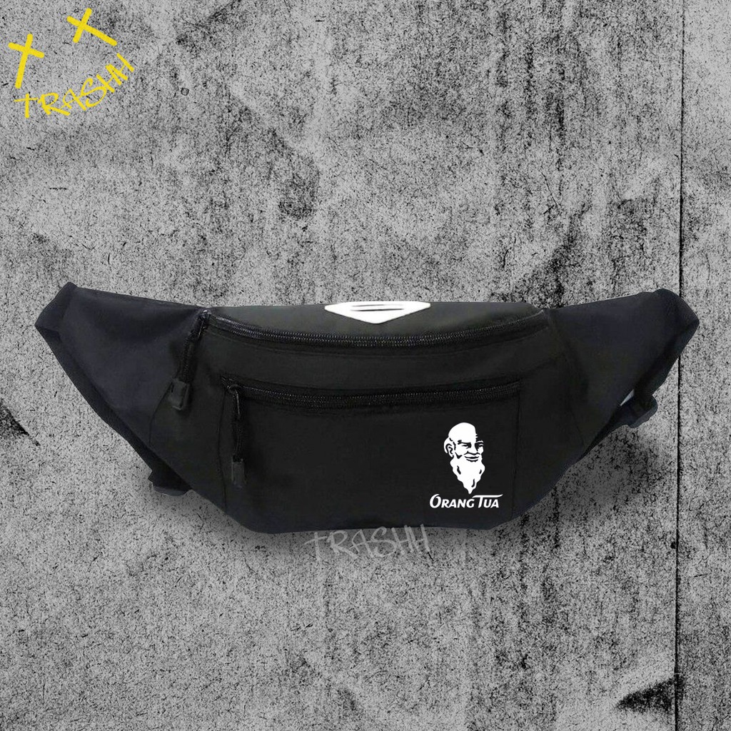 Tas Selempang Waistbag Cap Orang Tua