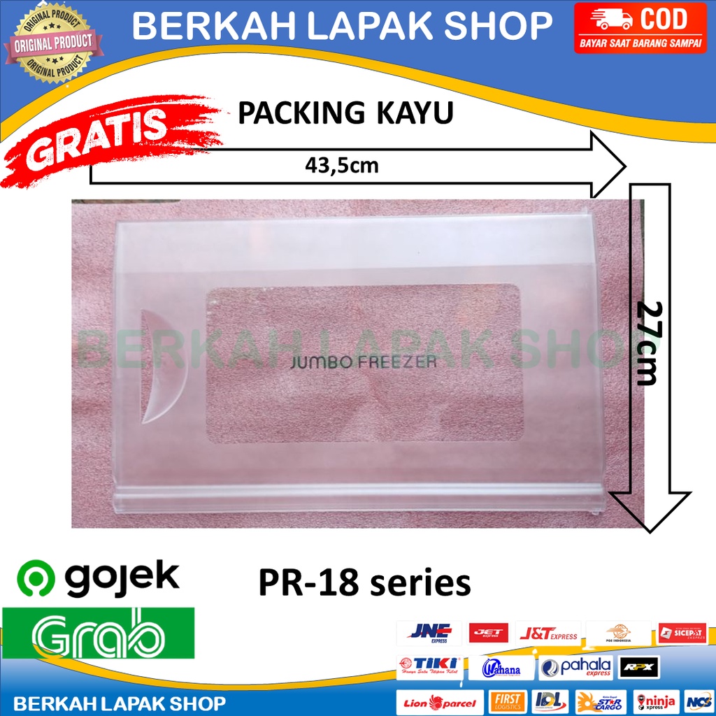 tutup frezer kulkas polytron PR 18 asli
