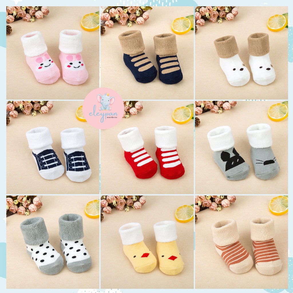 Kaos Kaki Bayi Impor / Kaus Kaki Baby Import / Kaos Kaki Anak / Baby Socks Character Good Quality / Sepatu Bayi Lucu Karakter