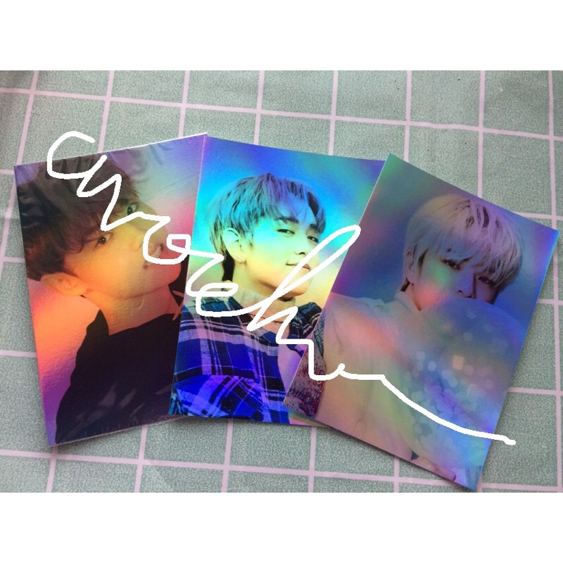 POSTCARD TREASURE MASHIHO ASAHI DOYOUNG JEONGWOO