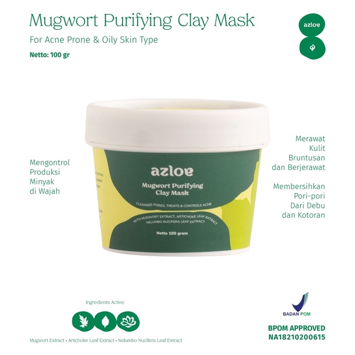 Purifying clay mask