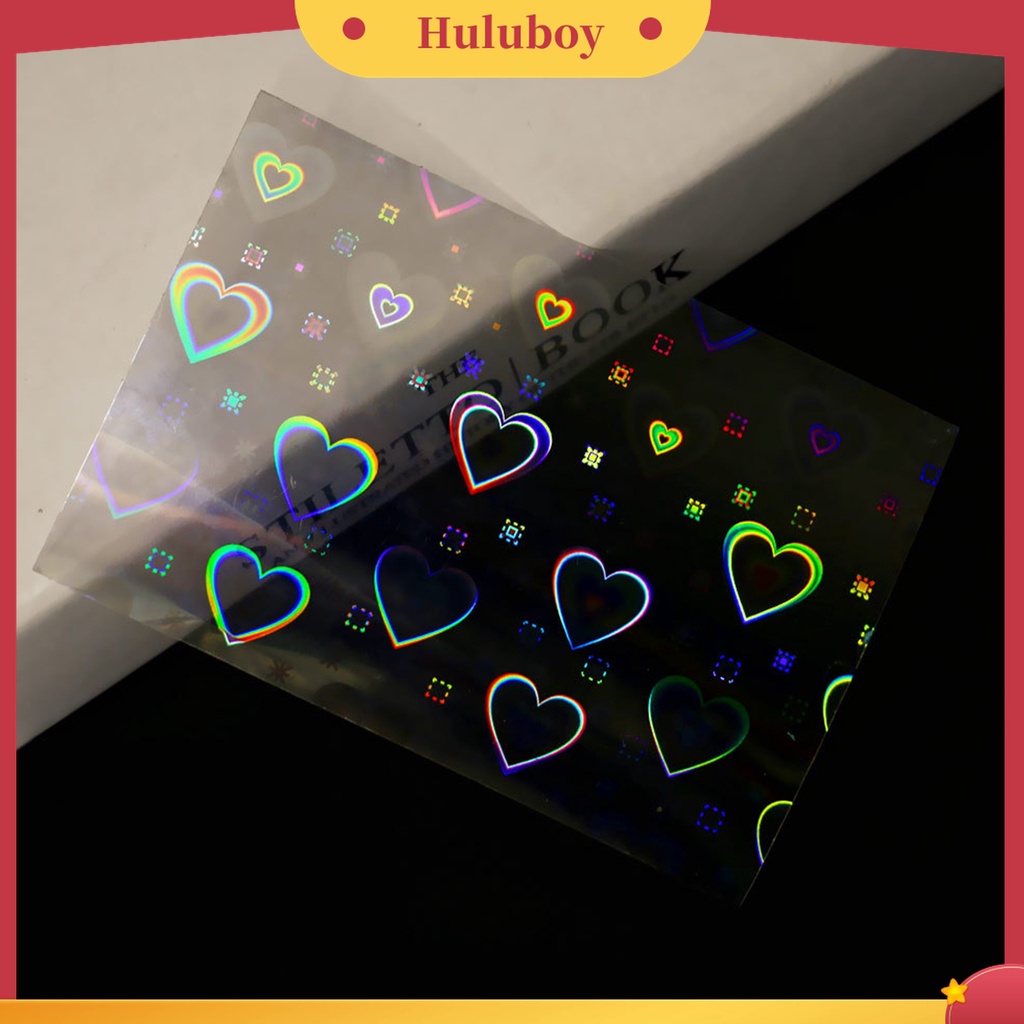 Huluboy Huluboy♡ Stiker Kuku Motif Hati Untuk Dekorasi Manicure