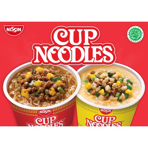 

NISSIN CUP NOODLES / NISSIN CUP / NISSIN NOODLES / MIE NISSIN / NISSIN RAMEN