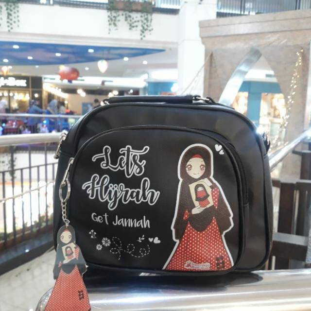 Tas Slingbag Unyu Muslimah  FREE GANCI