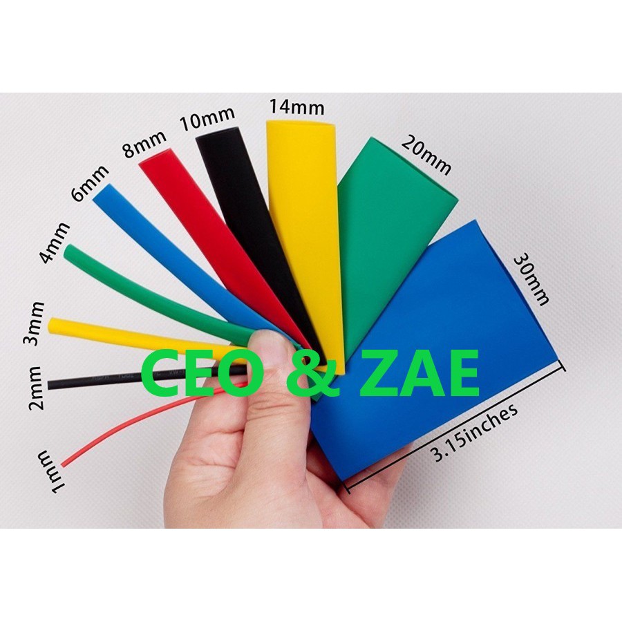 Heat Shrink Tubing FORT HS-25 / 25mm Hitam