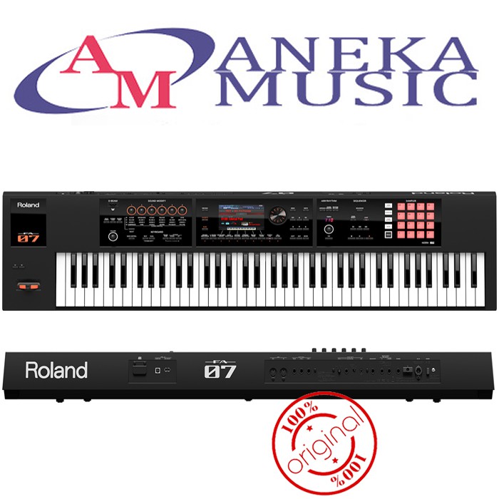 Keyboard Roland Fa 07 Roland Fa07 Rolandfa 07 Original Shopee Indonesia