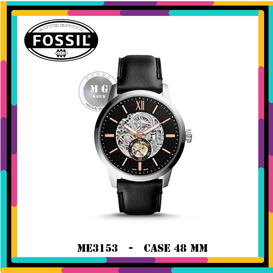 Jam Tangan Pria Fossil Original ME3153 Townsman Automatic  MURAH