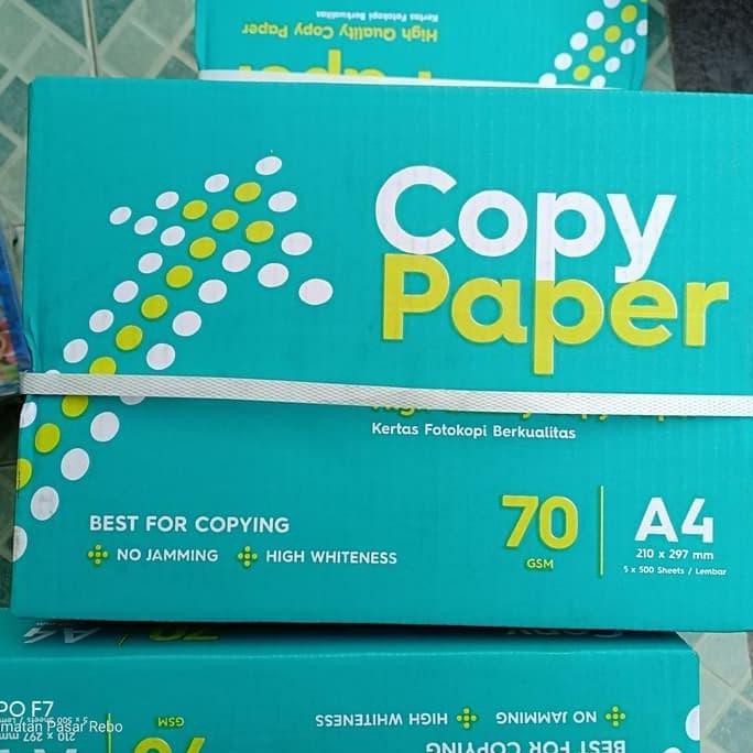 

GRATIS ONGKIR Kertas A4 70Gr COPY PAPER AP424