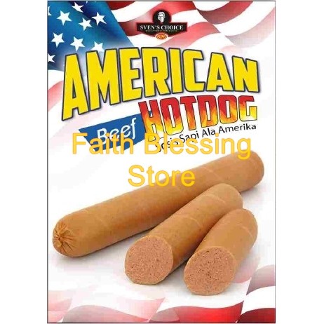 

Sosis Sapi American Beef Hotdog (american Style)