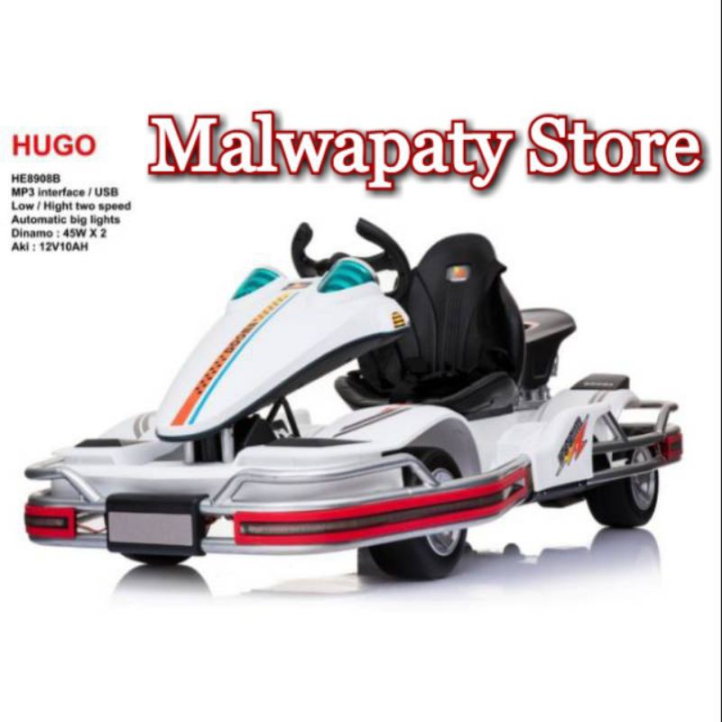 MOBIL MAINAN AKI ANAK HUGO HE8908 GOKART