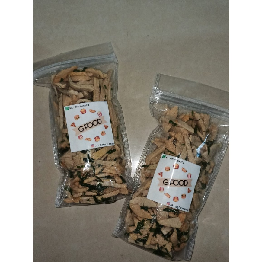 

Basreng Asin Original Daun Jeruk 100g TERMURAH!!! - GFOOD