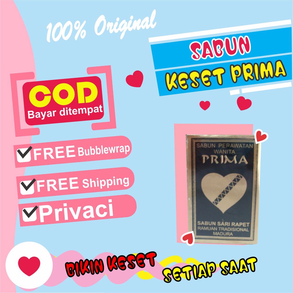 SABUN KESET SARI RAPET PRIMA SABUN PEMBERSIH MISS V RAMUAN TRADISIONAL MADURA ORIGINAL