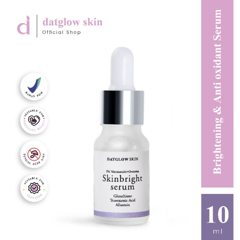 Datglow Skin 5% Niacinamide + Greentea Skinbright Serum