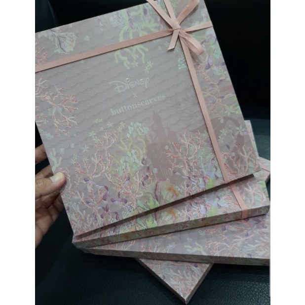 Buttonscarves the little mermaid lavender new SOLD