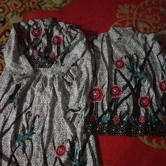 Sni Gamis Batik Sriwedari Standar Medium Super Jumbo Ld105 - 120 Cm Bumil/busui Katun Sogan Genes