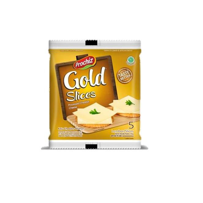 

MODEL TERBARU Prochiz Gold Slice (5'S X 65Gr) x 2Pcs