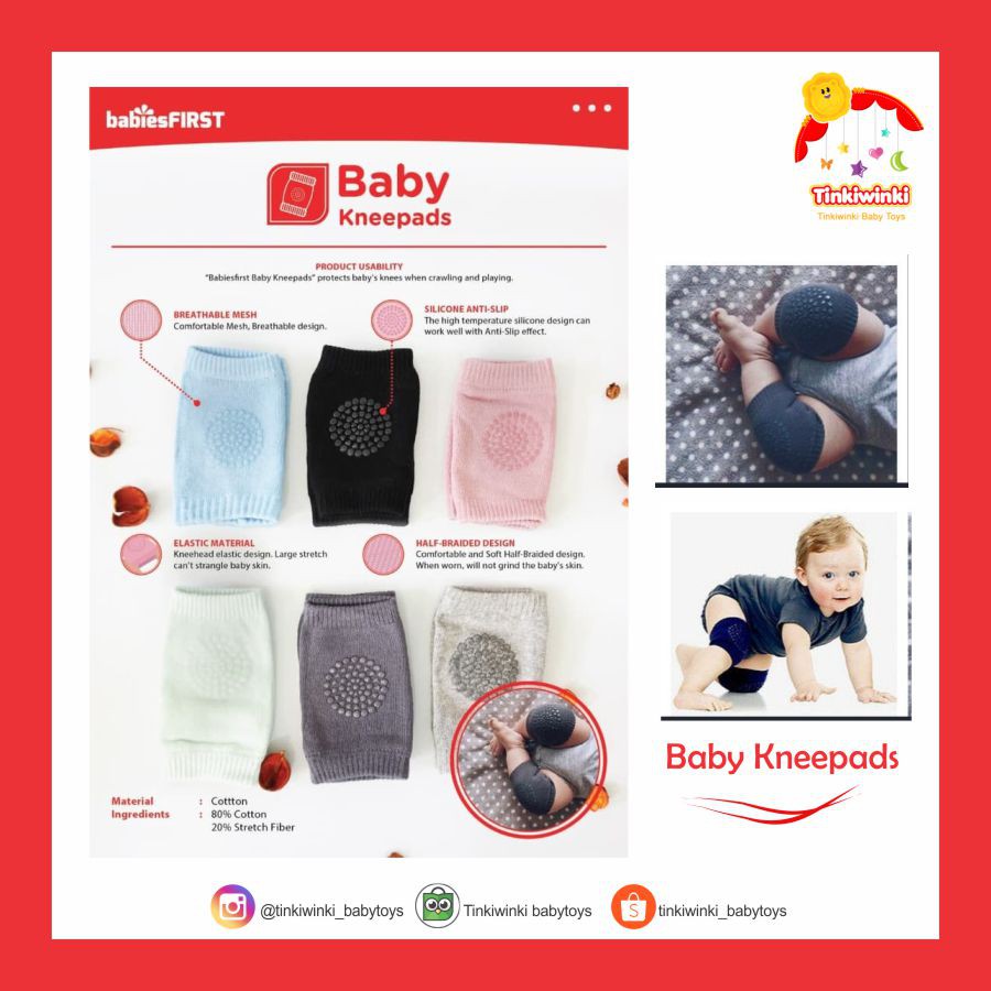 BABY KNEEPAD BABIESFIRST/PELINDUNG LUTUT BAYI