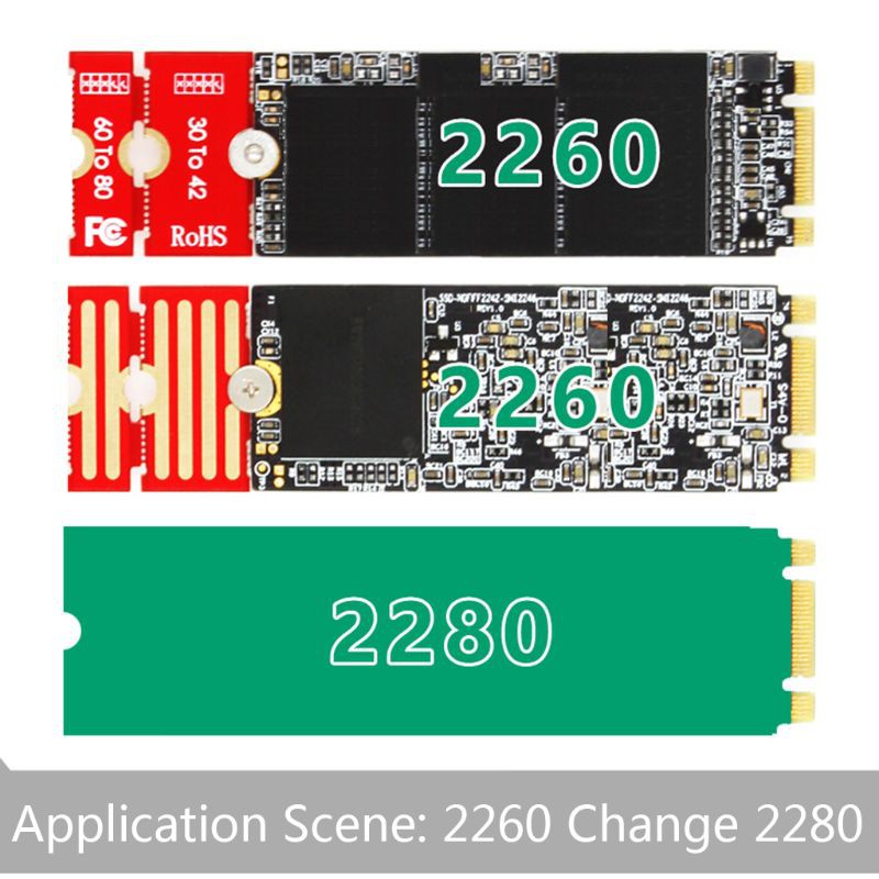 M2 m2plus NGFF nvme M.2 Extended Transfer 2230, 2242, 2260, 2280, 2280