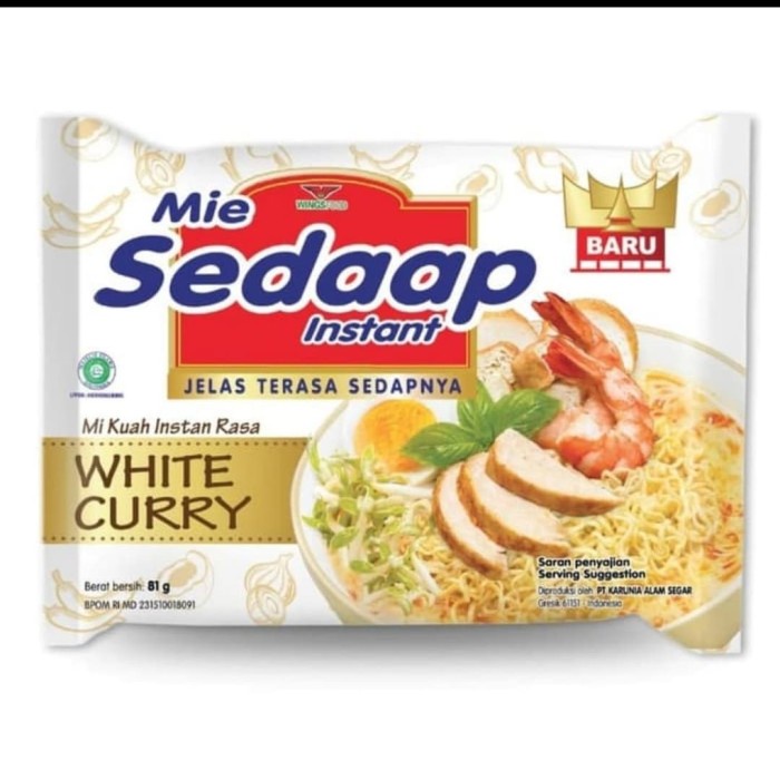 

SEDAAP MIE WHITE CURRY
