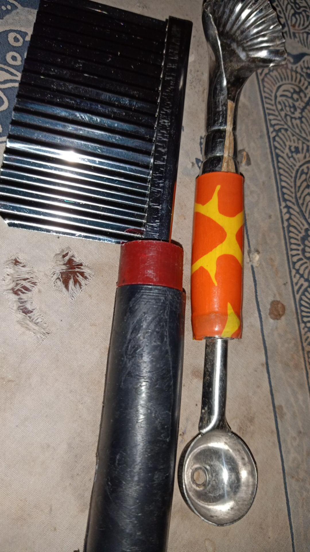 Pisau Acar, Buah, Agar Stainless Bergelombang