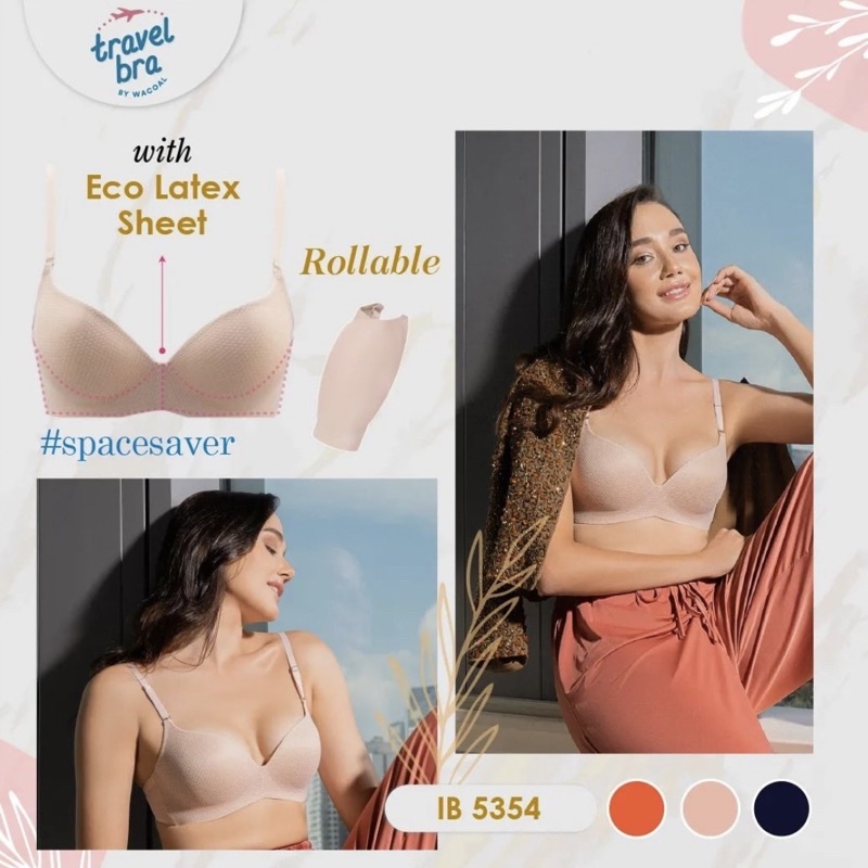 Wacoal New Travel bra IB 5354 Eco Latex Sheet