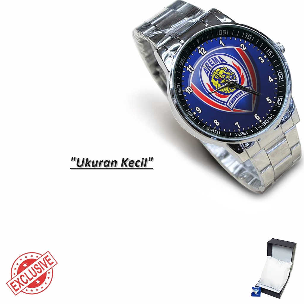 Jam Tangan Rantai Couple AREMA 11 AGUSTUS 1987 - 1 (Awesome)