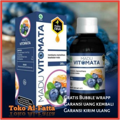 Madu Vitomata / Madu Vitomata 280g / Madu Mata / Obat Mata Silider