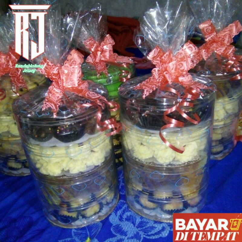 

Parcel lebaran kue kering homemade murah meriah