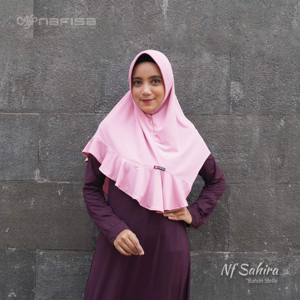 Jilbab Nafisa Sahira/Hijab instan/Kerudung Murah/berkualitas-5