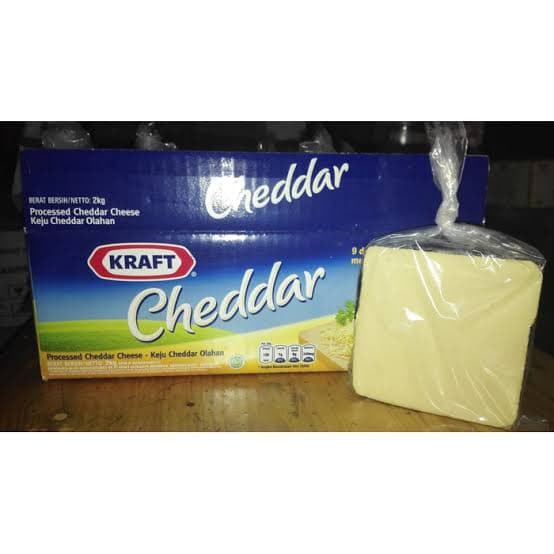 

Keju kraft cheddar repack 250gr