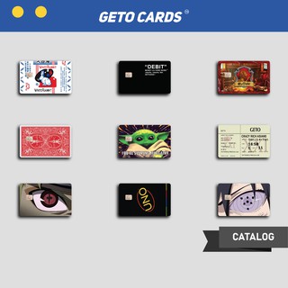 Catalog Season 3 Part 1 | GETO CARDS (Skin/Sticker kartu ATM)