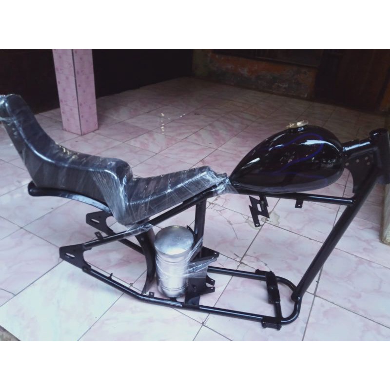 ranggka chopper/ tinggal naik mesin/rangka chopper pullset/satu set ranggka chopper