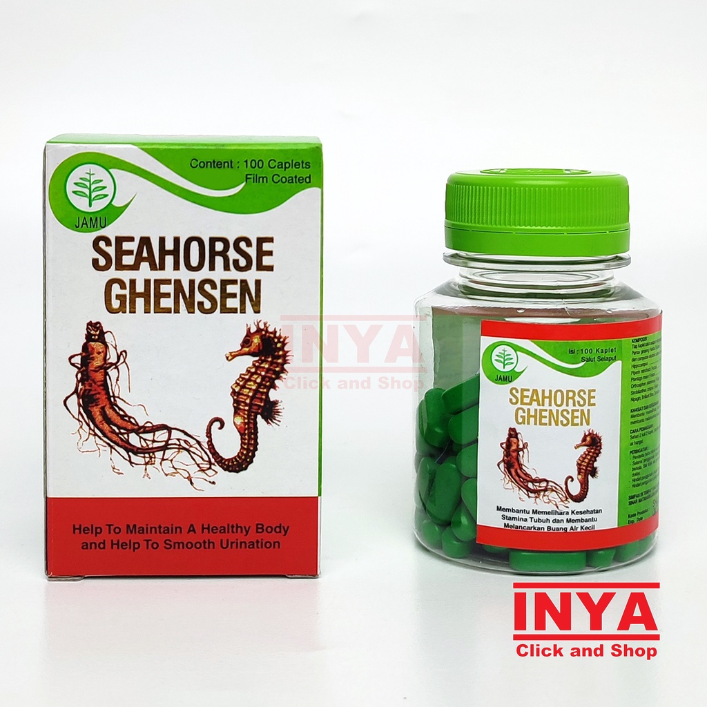 SEAHORSE GHENSEN 100 Kaplet - Jamu