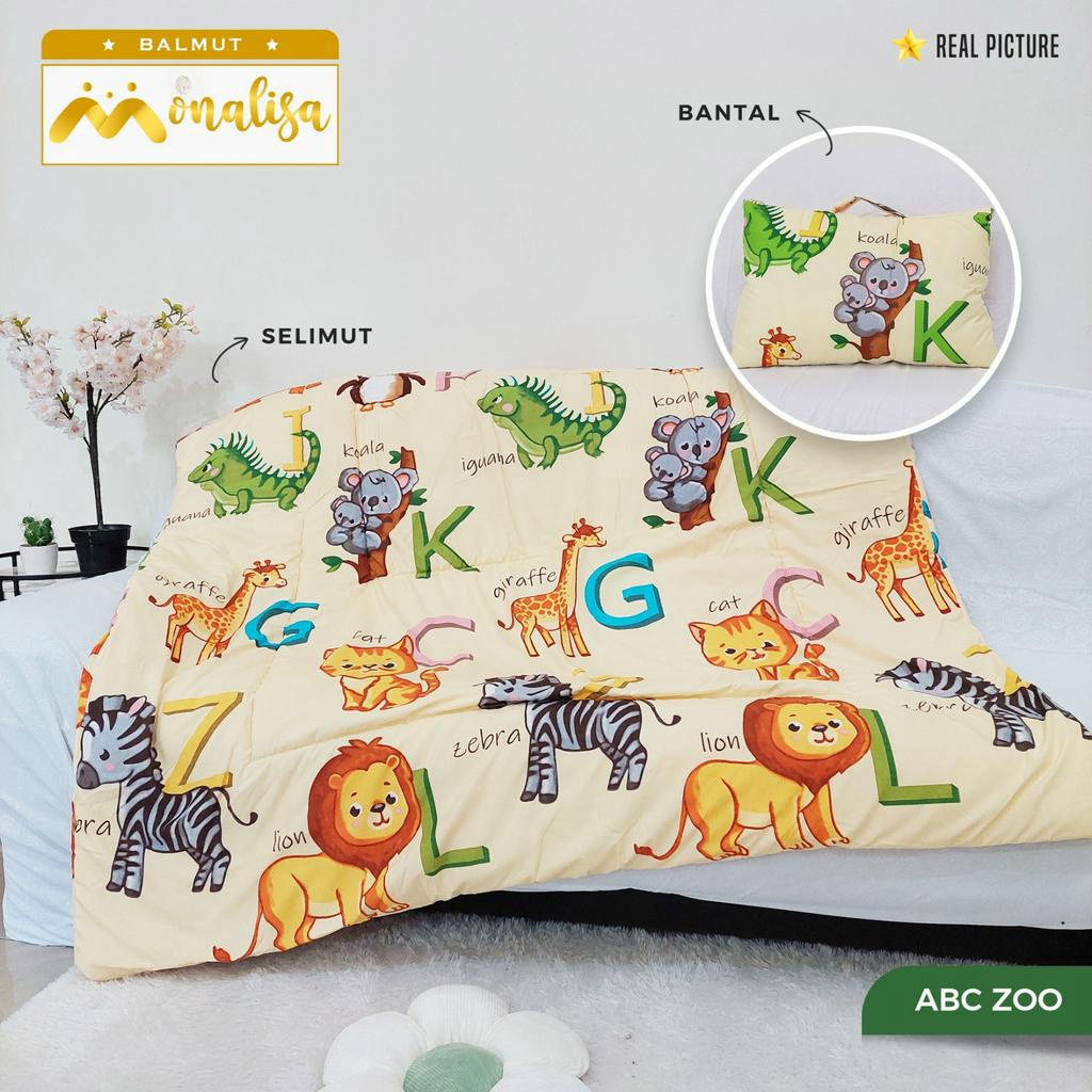 Monalisa Bantal Selimut (BALMUT) Karakter Uk 150 x 220 - ABC Zoo