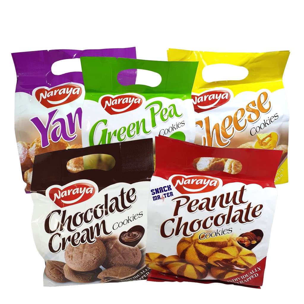 

Naraya Cookies - Netto 28 bks X 10 gr