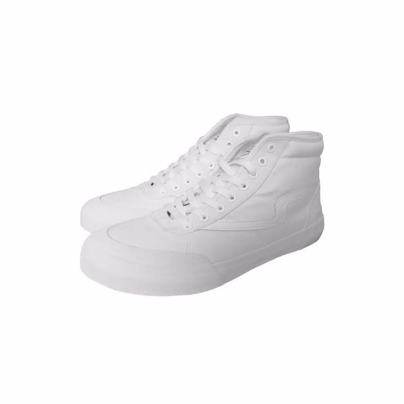 SEPATU PATROBAS IVAN TRIPLE WHITE HIGH CUT PATROBAS IVAN ALL WHITE FULL WHITE || SEPATU MURAH
