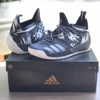  SEPATU  BASKET  ADIDAS  HARDEN 2 TRAFFIC JAM BLACK Shopee  