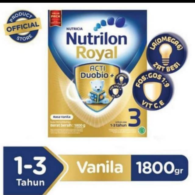 

Nutrilon Royal 3 vanilla 1800 g