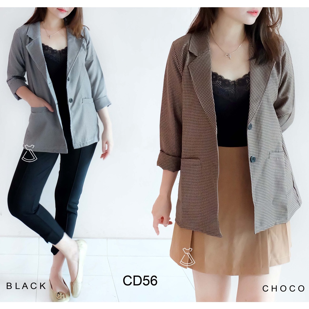 CD56 - Outer Blazer Linen Korea Look